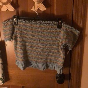 Off the shoulder top!